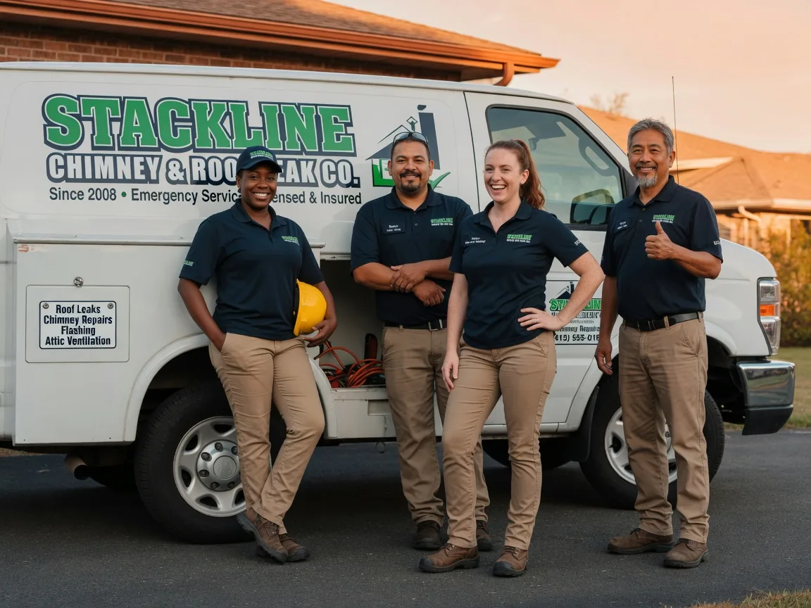 Chimney flashing repair company in Richmond, MN